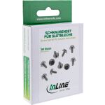 InLine Schraubenset, für Slotbleche, 50-teilig