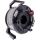 InLine Netzwerk-Kabeltrommel Outdoor, Cat.6A PUR RJ45, 90m, schwarz