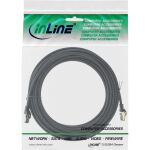 InLine Patchkabel, S/FTP (PiMf), Cat.8.1, 2000MHz, halogenfrei, schwarz, 10m