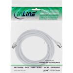InLine Patchkabel, S/FTP (PiMf), Cat.8.1, 2000MHz, halogenfrei, weiß, 10m