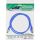 InLine Patchkabel, S/FTP (PiMf), Cat.8.1, 2000MHz, halogenfrei, blau, 1m
