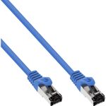 InLine Patchkabel, S/FTP (PiMf), Cat.8.1, 2000MHz, halogenfrei, blau, 2m