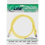 InLine Patchkabel, S/FTP (PiMf), Cat.8.1, 2000MHz, halogenfrei, gelb, 2m