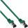 InLine Patchkabel, S/FTP (PiMf), Cat.8.1, 2000MHz, halogenfrei, grün, 3m