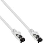 InLine Patchkabel, S/FTP (PiMf), Cat.8.1, 2000MHz, halogenfrei, weiß, 3m