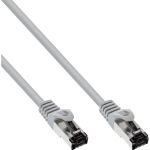 InLine Patchkabel, S/FTP (PiMf), Cat.8.1, 2000MHz, halogenfrei, grau, 7,5m