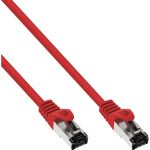 InLine Patchkabel, S/FTP (PiMf), Cat.8.1, 2000MHz, halogenfrei, rot, 7,5m
