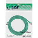 InLine Patchkabel, S/FTP (PiMf), Cat.8.1, 2000MHz, halogenfrei, grün, 15m