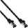 InLine Patchkabel, S/FTP (PiMf), Cat.8.1, 2000MHz, halogenfrei, schwarz, 0,3m