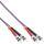 InLine LWL Duplex Kabel, ST/ST, 50/125µm, OM4, 15m