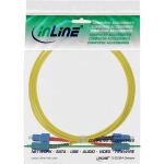 InLine LWL Duplex Kabel, SC/SC, 9/125µm, OS2, 3m