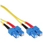 InLine LWL Duplex Kabel, SC/SC, 9/125µm, OS2, 20m