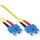 InLine LWL Duplex Kabel, SC/SC, 9/125µm, OS2, 1m