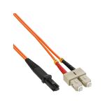 InLine LWL Duplex Kabel, MTRJ/SC, 50/125µm, OM2, 5m