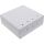 InLine FTTH Leerbox für bis zu 4x LC Duplex / 4x SC Simplex, Aufputz 80mm weiß