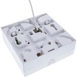 InLine FTTH Verlängerungsbox vorkonfektioniert 4x LC/APC 9/125µm 40m