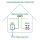 InLine LWL Simplex Kabel, FTTH, LC/APC 8° zu LC/APC 8°, 9/125µm, OS2, 15m