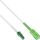 InLine LWL Simplex Kabel, FTTH, LC/APC 8° zu SC/APC 8°, 9/125µm, OS2, 2m