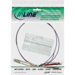 InLine LWL Duplex Kabel, LC/ST, 50/125µm, OM4, 10m