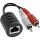 InLine Audio über RJ45 passiv, 2x Cinch 1x Klinke 3,5mm / RJ45 Buchse, max. 50m