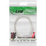 InLine Cinch Kabel, 2x Cinch, Stecker / Stecker, weiß / gold, 2m