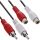 InLine Cinch Verlängerung, 2x Cinch, Stecker / Buchse, 20m