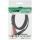 InLine Cinch/Klinke Kabel, 2x Cinch Stecker an 3,5mm Klinke Stecker, 3m