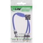 InLine Cinch/Klinke Kabel, PREMIUM, 2x Cinch Buchse an 3,5mm Klinke St., 0,25m