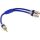 InLine Cinch/Klinke Kabel, PREMIUM, 2x Cinch Buchse an 3,5mm Klinke St., 0,25m