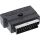 InLine Scart Adapter, Scart (in/out) an 3x Cinch Buchse und 1x S-VHS Buchse