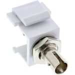 InLine LWL Keystone Snap-in Kupplung, Simplex ST/ST,...