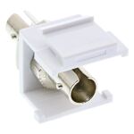 InLine LWL Keystone Snap-in Kupplung, Simplex ST/ST, multimode, Keramik-Hülse