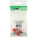 InLine LWL Kupplung, Duplex ST/ST, Multimode, Keramik-Hülse, zum Einbau
