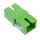 InLine LWL-Kupplung, Simplex SC/SC, singlemode, mit Shutter intern