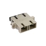 InLine LWL Metall-Kupplung, Duplex SC/SC, multimode, Keramik-Hülse, zum Einbau