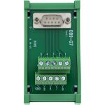 InLine D-Sub 9 Terminalblock, Stecker, Schraubklemme, Hutschiene