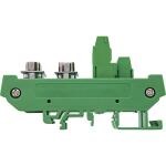 InLine D-Sub 9 Terminalblock, Buchse/Stecker, Schraubklemme, Hutschiene