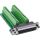 InLine D-Sub 25 Terminalblock, Buchse, 2-reihig, Schraubklemme