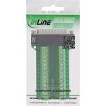 InLine D-Sub 25 Terminalblock, Stecker, 2-reihig, Schraubklemme