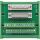 InLine D-Sub 25 Terminalblock, Stecker/Buchse, Schraubklemme, für Hutschiene