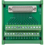 InLine D-Sub 25 Terminalblock, Stecker, Schraubklemme, Hutschiene, nummeriert
