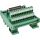 InLine D-Sub 25 Terminalblock, Stecker, Schraubklemme, Hutschiene, nummeriert
