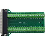 InLine D-Sub 37 Terminalblock, Stecker, 2-reihig, Schraubklemme, seitlich