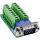 InLine Terminalblock, VGA (HD15), Stecker, 2-reihig, Schraubklemme