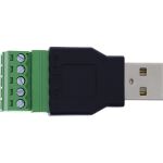 InLine USB-A Stecker auf Terminalblock, 5pol, ohne Kabel