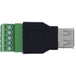 InLine USB-A Buchse auf Terminalblock, 5pol, ohne Kabel