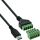 InLine USB-C Stecker an Terminalblock, 5pol, mit Kabel