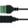 InLine USB-A Buchse an Terminalblock, 5pol, mit Kabel