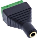 InLine 3,5mm 4pol Klinkenbuchse an Terminalblock, Stereo/Mikro