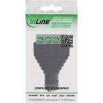 InLine 3,5mm 4pol Klinkenbuchse an Terminalblock, Stereo/Mikro